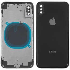 Кришка задня iPhone X з рамкою Space Gray краща модель в Івано-Франківську