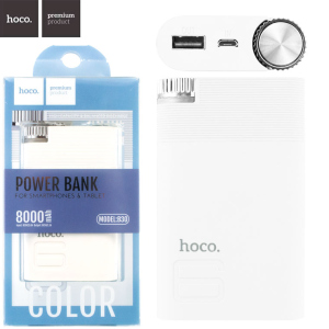 Power Bank Hoco B30 8000 mAh Original білий рейтинг