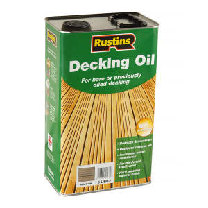 Олія для терас Rustins Decking Oil Натуральний дуб Natural Oak 5 л рейтинг