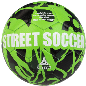 Мяч футбольный Select Street Soccer (103) №4.5 Green-Black (5703543232901) лучшая модель в Ивано-Франковске