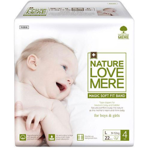 Подгузники NatureLoveMere Magic Soft Fit размер L 22 шт (8809402093670) ТОП в Ивано-Франковске