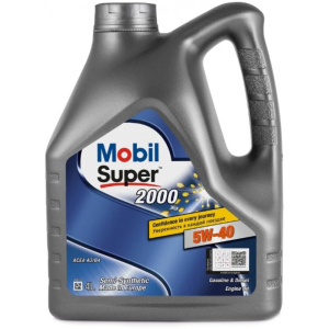 Моторна олія Mobil 1 Super 2000 X3 5W-40 4 л (155337)