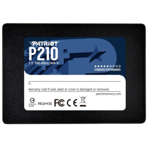 Patriot P210 128GB 2.5 " SATAIII TLC (P210S128G25) краща модель в Івано-Франківську