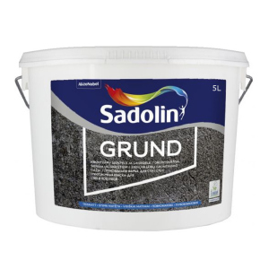 Грунт дисперсионный SADOLIN GRUND для впитывающих поверхностей белый (база ВW) 5л в Ивано-Франковске