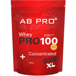 Протеин AB PRO PRO 100 Whey Concentrated 2000 г Шоколад (PRO2000ABCH79) ТОП в Ивано-Франковске