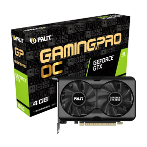 Відеокарта GF GTX 1650 4GB GDDR6 GamingPro OC Palit (NE61650S1BG1-1175A) ТОП в Івано-Франківську