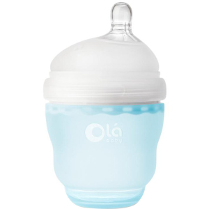 Детская силиконовая антиколиковая бутылочка Olababy GentleBottle Sky Голубой 120 мл (80440) лучшая модель в Ивано-Франковске