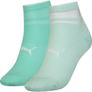 Набір шкарпеток Puma Short Sock Structure 2p Women 103002001-011 39-42 р. 2 пари Ментоловий (8718824798943) ТОП в Івано-Франківську