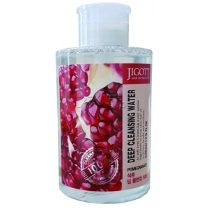 купить Очищающая вода Jigott Pomegranate Deep Cleansing Water с экстрактом граната 530 мл (8809541280344)