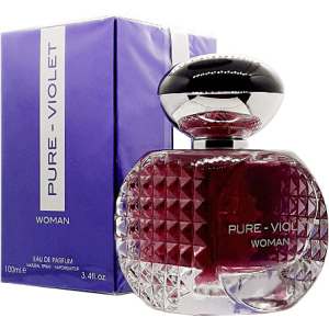 Парфумована вода для жінок Fragrance World Pure-Violet Woman аналог Paco Rabanne Ultraviolet 100 мл (6291106488197) краща модель в Івано-Франківську