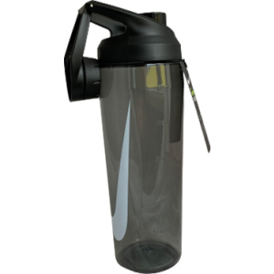 Пляшка для води Nike N.100.0622.025.24 TR Hypercharge Chug Bottle 24 Oz 709 мл Антрацитова (887791370990) ТОП в Івано-Франківську