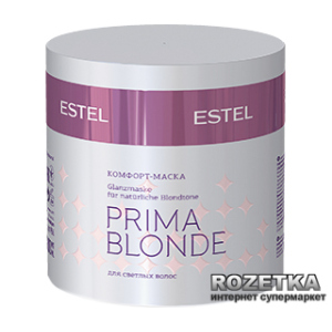 Комфорт-маска Estel Professional Prima Blonde для светлых волос 300 мл PB.6 (4606453034225) лучшая модель в Ивано-Франковске