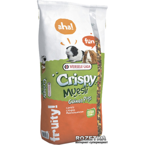 Корм для морських свинок Versele-Laga Crispy Muesli Cavia зернова суміш з вітаміном C 20 кг (611685) в Івано-Франківську