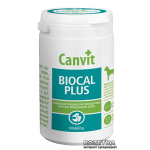 Кальцій Canvit Biocal Plus для собак таблетки 1000 шт. (can50725) краща модель в Івано-Франківську