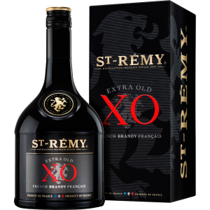 хороша модель Бренді TM Saint Remy XO 0.7 л 40% у подарунковій упаковці (3161420002467)