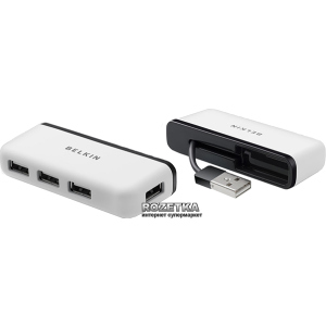 USB-хаб Belkin USB 2.0 4 порта White (F4U021bt) в Ивано-Франковске