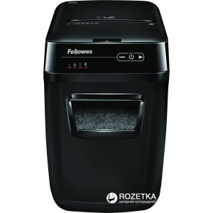 Шредер Fellowes AutoMax 200C 200 листов 4х38 мм 32 л (ff.U4653601) ТОП в Ивано-Франковске