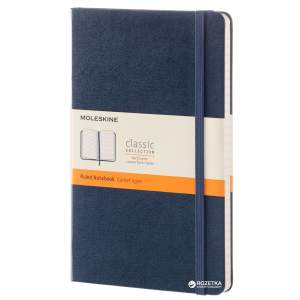 купити Нотатник Moleskine Classic 13 х 21 см 240 сторінок у лінійку Сапфір (8051272893601)