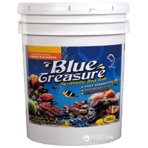 Сіль Blue Treasure Reef Sea Salt для LPS коралів 20 кг (6954677700074) краща модель в Івано-Франківську