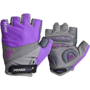 Велоперчатки женские PowerPlay 5277A XS Purple (5277A_XS_Purple) ТОП в Ивано-Франковске