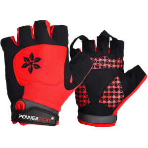 Велоперчатки женские PowerPlay 5284A XS Red (5284A_XS_Red) в Ивано-Франковске