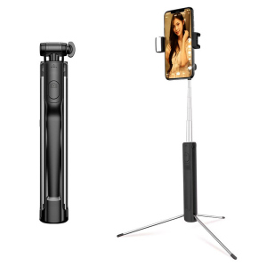 Монопод Палиця для селфі Happy Mobile Monopod A17 with Bluetooth+Tripod (110 см) Чорний рейтинг