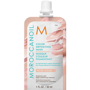 купити Маска з ефектом кольору MoroccanOil Color Depositing Mask колір Rose Gold 30 мл (7290113140653)