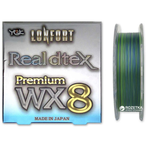 Шнур YGK Lonfort Real DTex X8 150 м 0.09 мм 0.3 кг/9 lb Разноцветный (55450049) ТОП в Ивано-Франковске