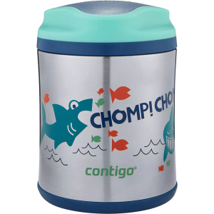 Харчовий термос Contigo Sharks Sharks Blue Teal 300 мл (18834090)