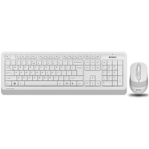 Комплект беспроводной A4Tech Fstyler FG1010 White+Grey USB (186317) ТОП в Ивано-Франковске