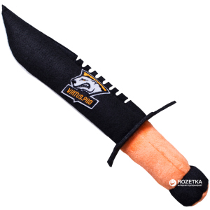 хороша модель М'яка іграшка WP Merchandise VIRTUS.PRO Plush Toy Knife 2017 (FVPBTKNIFE17PLUSHZ)