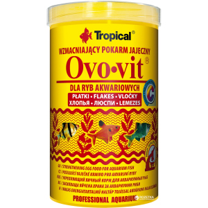 Корм Tropical Ovo-vit для акваріумних риб у пластівцях 1 л (5900469770368) ТОП в Івано-Франківську