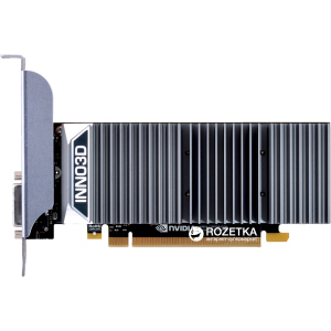 INNO3D PCI-Ex GeForce GT 1030 2GB GDDR5 (64bit) (1227/6000) (DVI, HDMI) (N1030-1SDV-E5BL)