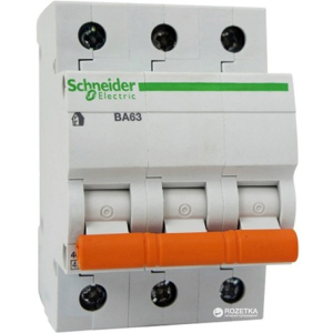 Автоматичний вимикач Schneider Electric 3 Р 20 А тип C 4.5 кА краща модель в Івано-Франківську