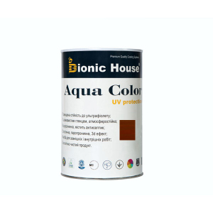 Краска для дерева Bionic-House Aqua Color UV-protect 0,8л Шоколад А109