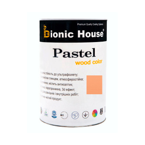 Краска для дерева PASTEL Wood Color Bionic-House 0,8л Коралл Р206 в Ивано-Франковске