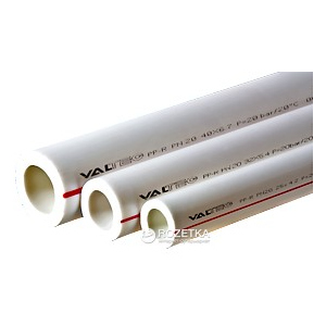 хорошая модель Труба полипропиленовая VALTEC PPR PN 20 32 MM (бел.) (VTp.700.0020.32) 4м.