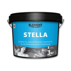 Декоративное покрытие STELLA ELEMENT DECOR 3 кг ТОП в Ивано-Франковске