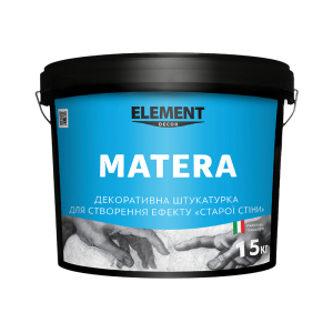 Декоративная штукатурка MATERA ELEMENT DECOR 15 кг лучшая модель в Ивано-Франковске