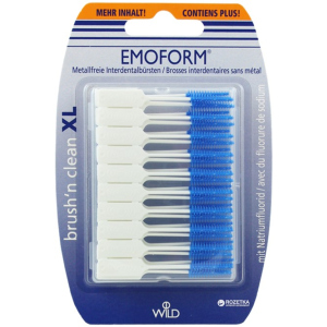 Міжзубні щітки Dr. Wild Emoform Brushn Clean xl 50 шт (7611841701105) надійний