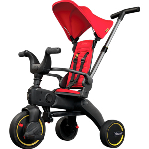 Складаний триколісний велосипед Doona Liki Trike S1 Flame Red (SP510-99-031-015) (4897055666673) в Івано-Франківську