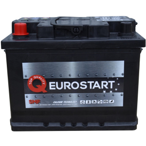 Автомобильный аккумулятор EUROSTART 60Ah (+/-) (550EN) (560065055)