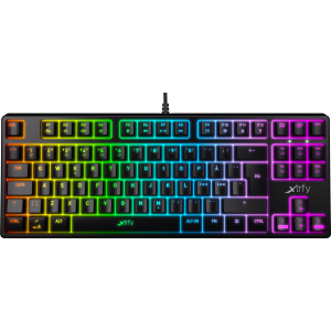 Клавиатура проводная Xtrfy K4 TKL RGB Kailh Red RGB USB (XG-K4-RGB-TKL-R-RUS) ТОП в Ивано-Франковске