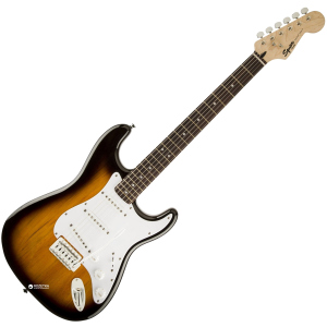 Електрогітара Fender Squier Bullet Stratocaster Tremolo (227043) Brown Sunburst краща модель в Івано-Франківську