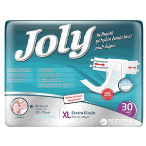 Підгузки для дорослих Joly 4 Extra Large 30 шт (8690536805198) ТОП в Івано-Франківську