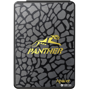 Apacer AS340 Panther 480GB 2.5" SATAIII TLC (AP480GAS340G-1) лучшая модель в Ивано-Франковске