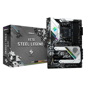 Материнская плата ASRock X570 Steel Legen AM4 DDR4 SATA3 PCI-E HDMI/DP (181334) в Ивано-Франковске