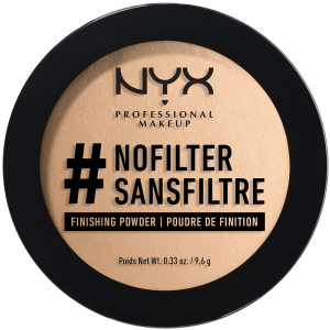 Фіксуюча пудра для обличчя NYX Professional Makeup Nofilter 07 Medium Olive 9.6 г (800897017385) краща модель в Івано-Франківську