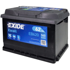 Автомобильный аккумулятор Exide Excell 6СТ-62 (EB620) 62 Ач (-/+) Euro 540 А (EB620) в Ивано-Франковске