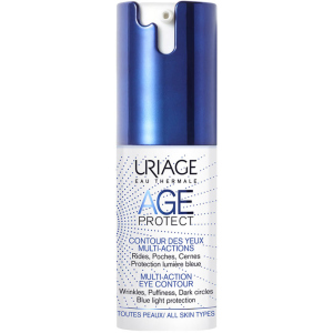 Сыворотка для контура глаз Uriage Age Protect Multi-Action Eye Contour Против морщин 15 мл (3661434006432) ТОП в Ивано-Франковске